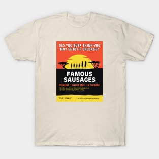 Animal Kingdom Harambe Famous Sausages T-Shirt